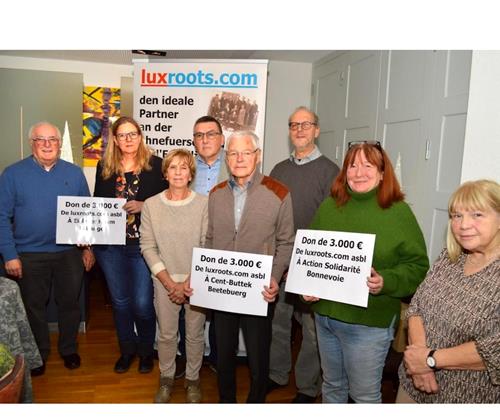 Remise d'un Don Luxroots.com asbl