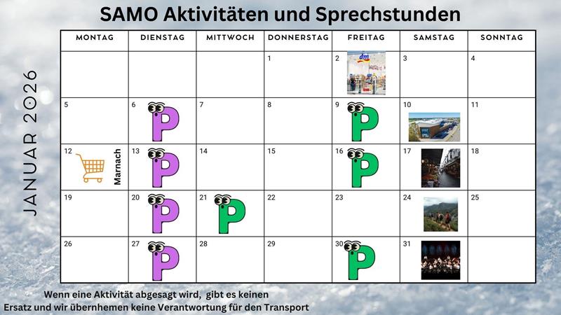 Januar - SAMO